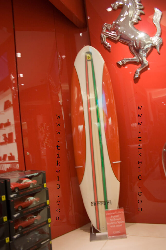 Ferrari Surf Boards.